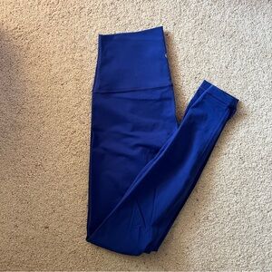Lululemon Athletica Vibrant Blue Leggings